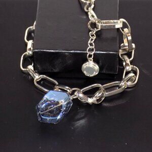 Signed Sno of Sweden Chunky Statement Pendant Necklace